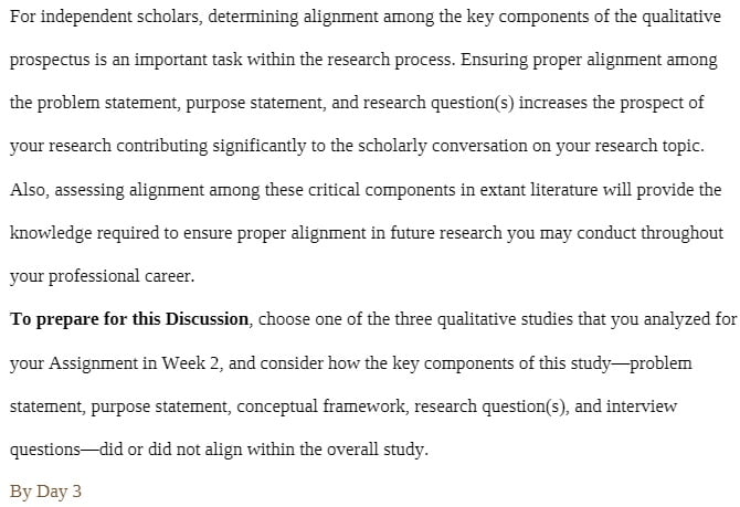 DDBA 8300 DDBA8300 DDBA/8300 Week 6 Discussion prompt