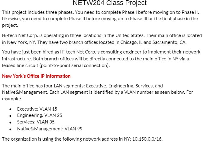 NETW 204 NETW204 NETW/204 Course_Project Phase 1